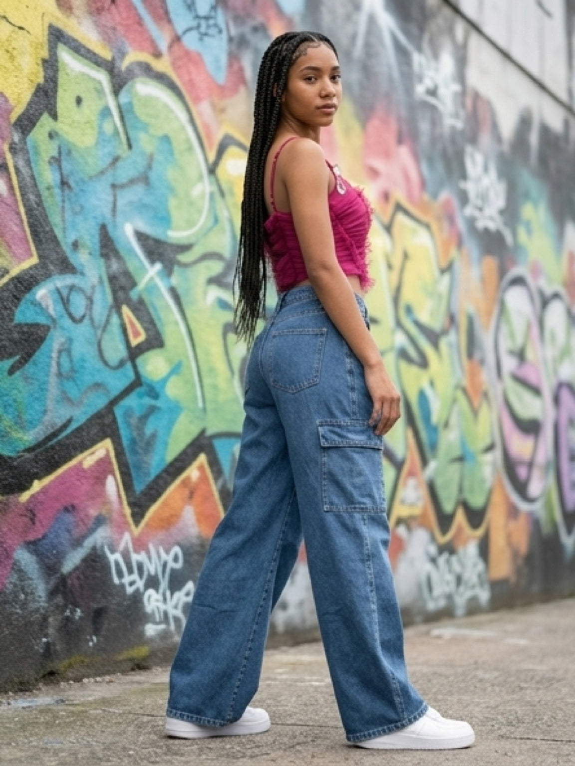 Blush Tulle Corset Crop Top