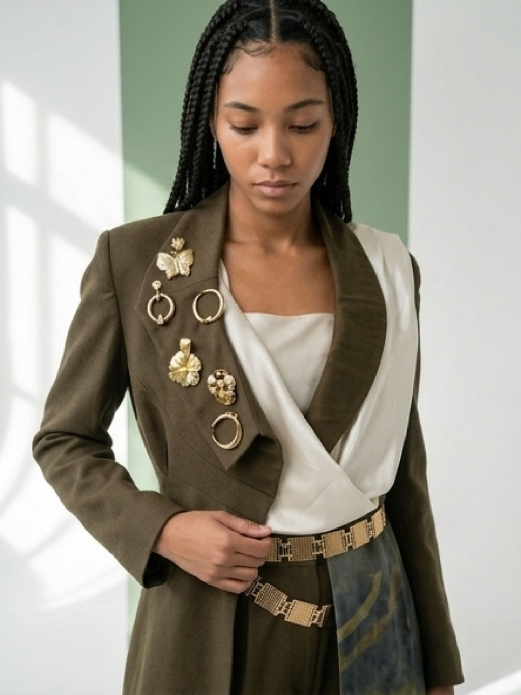 Asymmetric Tailored Jacket
