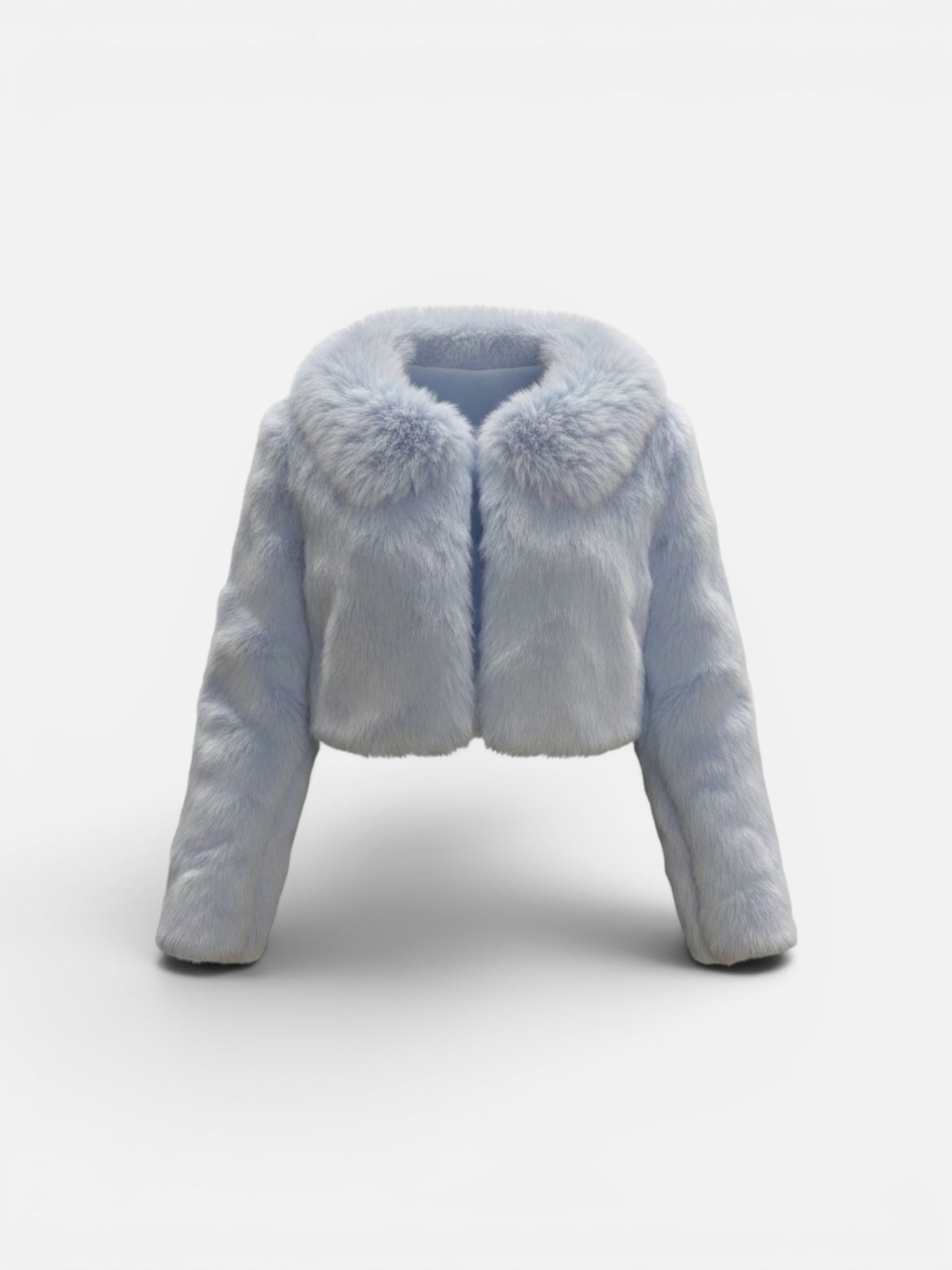 Forst Luxe Cropped Faux Fur Jacket