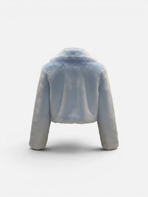 Forst Luxe Cropped Faux Fur Jacket